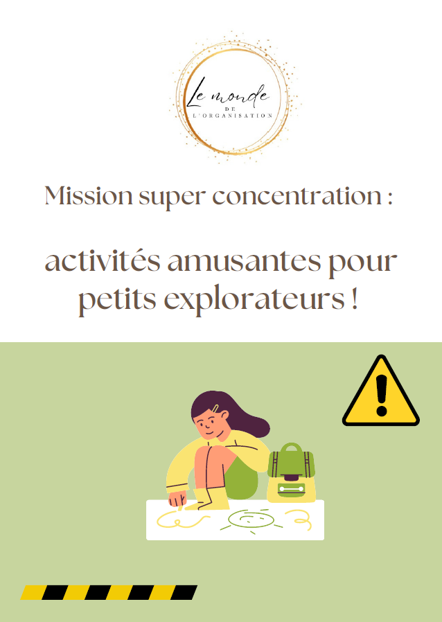 Activités amusantes pour petits explorateurs ! TDAH